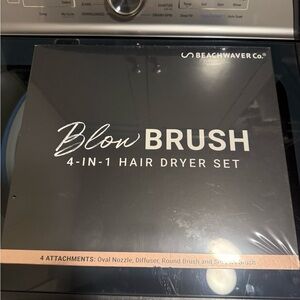 The Beachwaver Co. Black and Rose Gold Hair Dryer Set